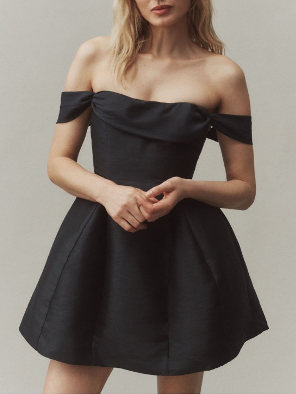 New BHLDN Lydia Off-The-Shoulder Corset Mini Dress Size Small